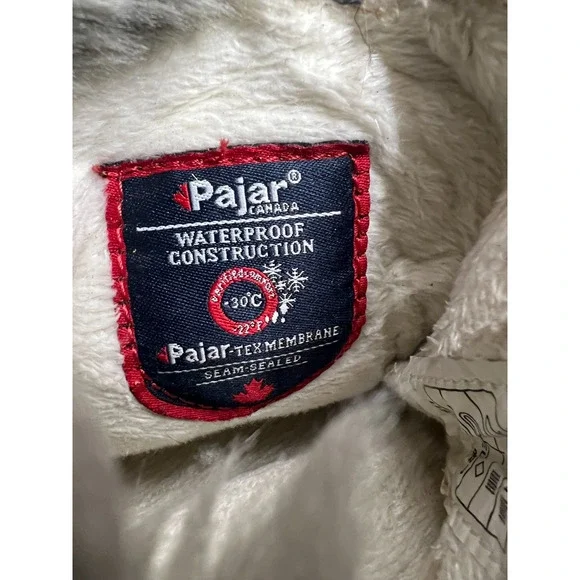 PAJAR Adelaide Women's Snow Boots Waterproof Brown/Gray Size 8-8.5 - Picture 9 of 10